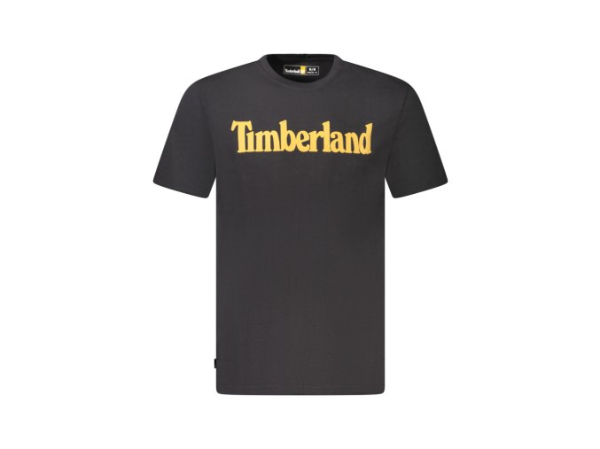 Timberland Perfektné Pánske Tričko Krátky Rukáv Čierna (Veľkosť S, Farba čierna)