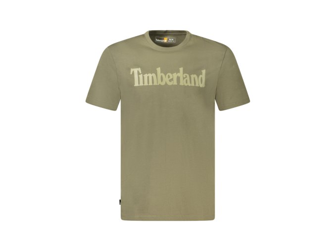 Timberland Perfektné Pánske Tričko Krátky Rukáv Zelená (Veľkosť S, Farba zelená)
