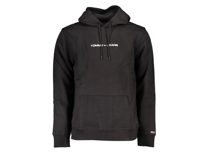 Tommy Hilfiger Perfektná Pánska Mikina Čierna (Veľkosť XL, Farba čierna)