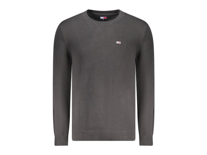 Tommy Hilfiger Štýlový Pánsky Pulóver Čierna (Veľkosť M, Farba čierna)