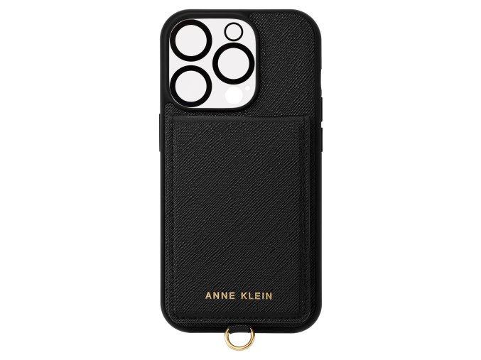Kryt Anne Klein pre iPhone 14 Pro Max čierny WK/4016BKBK14PROMAX