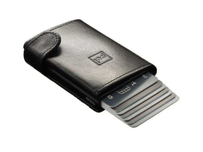 Pularys pánska kožená peňaženka Solo Max čierna