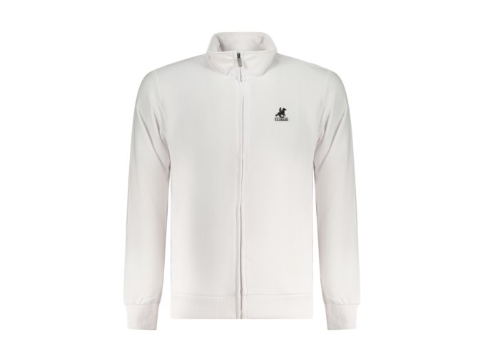 Pánska Mikina na zips U.S. GRAND POLO Biela (Veľkosť S, Farba Biela)