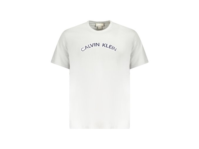 Calvin Klein Perfektné Pánske Tričko Krátky Rukáv Šedá