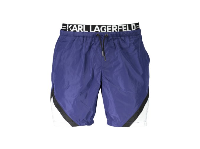 KARL LAGERFELD BEACHWEAR Perfektné Pánske Plavky Modrá (Veľkosť S, Farba modrá)