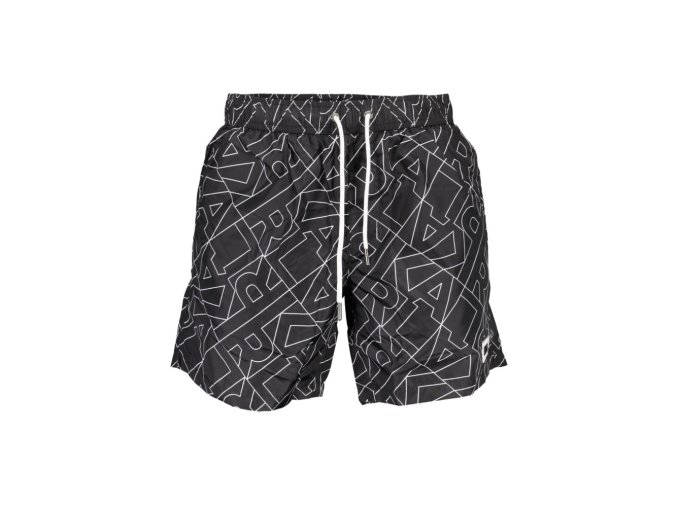 KARL LAGERFELD BEACHWEAR Perfektné Pánske Plavky Čierna (Veľkosť S, Farba čierna)