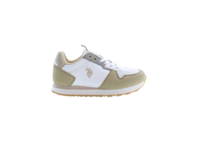 U.S. POLO BEST PRICE Us Polo Best Price Dievčenská športová obuv Beige (Veľkosť 27, Farba Bežová)