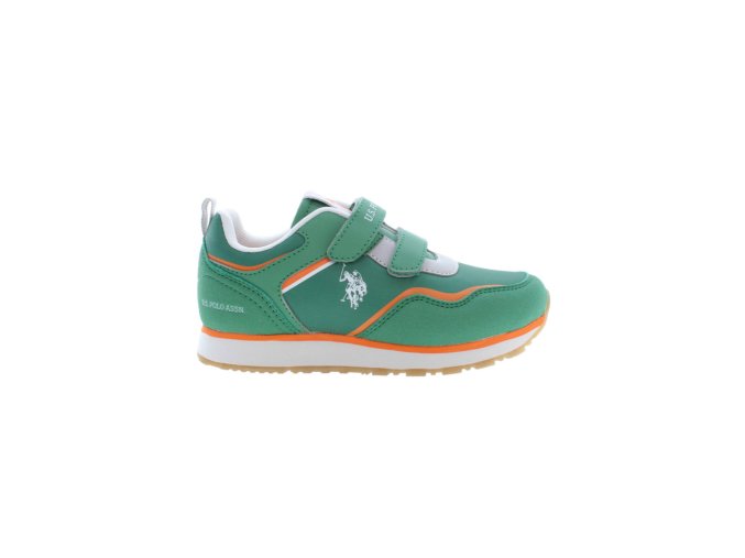 U.S. POLO BEST PRICE Us Polo Best Price Detská športová obuv Green (Veľkosť 27, Farba zelená)