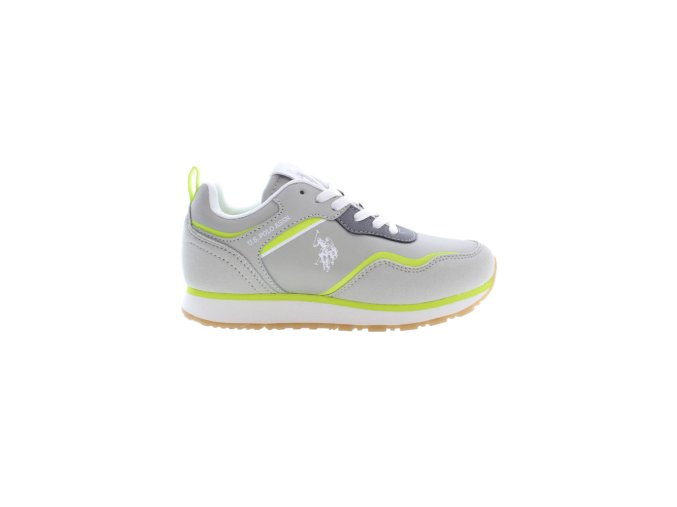 U.S. POLO BEST PRICE Us Polo Best Price Športová obuv pre deti Grey (Veľkosť 27, Farba šedá)