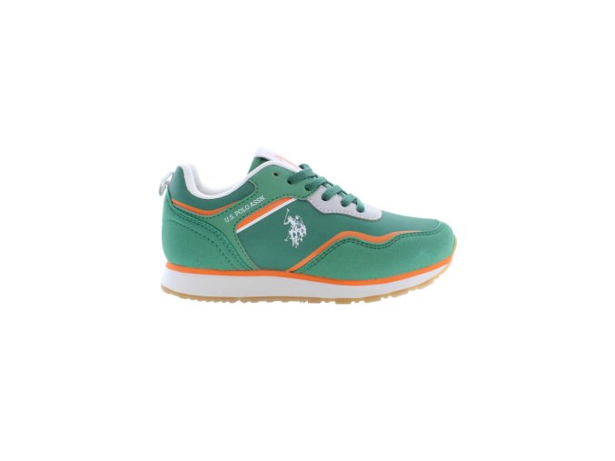 U.S. POLO BEST PRICE Us Polo Best Price Detská športová obuv Green (Veľkosť 27, Farba zelená)
