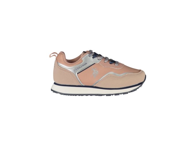 U.S. POLO BEST PRICE Us Polo Best Price Športová obuv Baby Pink (Veľkosť 27, Farba ružová)