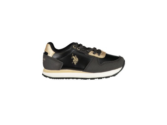 U.S. POLO ASSN. Us Polo Assn športová obuv pre deti čierna (Veľkosť 27, Farba čierna)