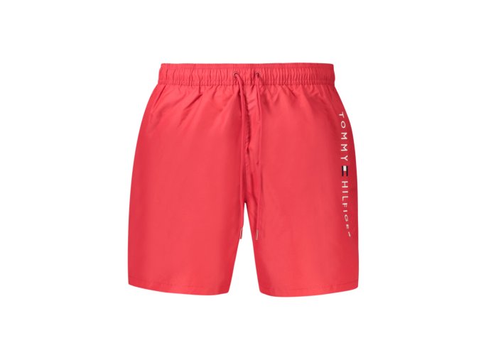 Tommy Hilfiger Perfektné Pánske Plavky Červená (Veľkosť S, Farba červená)