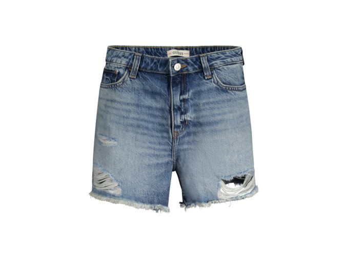 GUESS JEANS Guess Jeans Jeans Short Donna Azzurro (Veľkosť 24, Farba modrá)