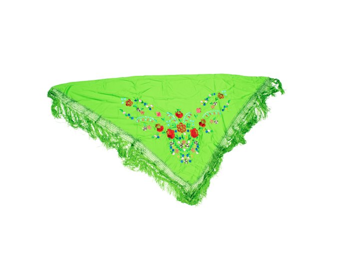 SHAWL FLAMENCO WOMAN PGNVER (140 CM )