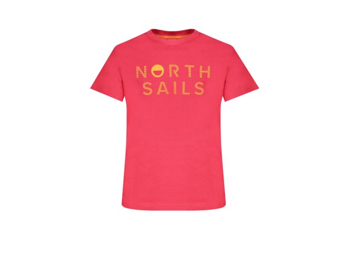 NORTH SAILS North Sails Tričko s krátkym rukávom Detská červená (Veľkosť 10A, Farba červená)