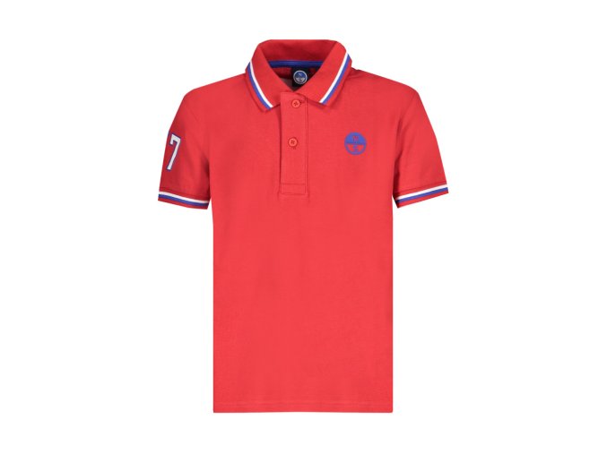 NORTH SAILS North Sails Polo s krátkymi rukávmi Baby Red (Veľkosť 8A, Farba červená)