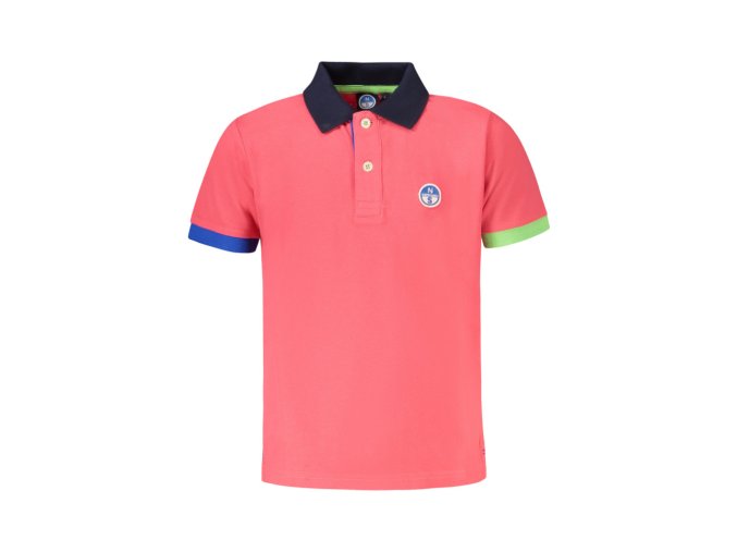 NORTH SAILS North Sails Polo s krátkym rukávom Baby Pink (Veľkosť 6A, Farba ružová)