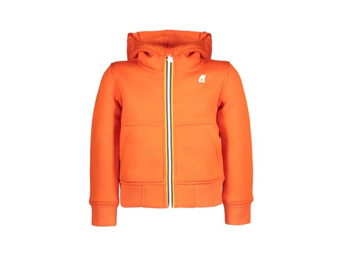 K-WAY K Way športová bunda detská oranžová (Veľkosť 12A, Farba oranžová)