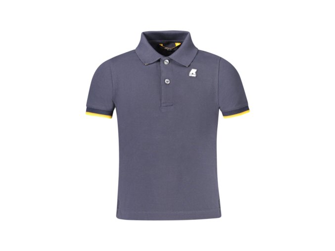 K-WAY K Way Polo s krátkym rukávom Junior Blue (Veľkosť 4A, Farba modrá)