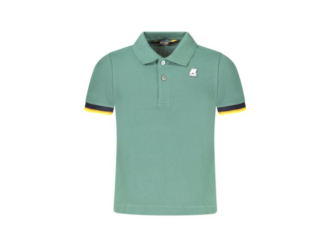 K-WAY K Way Junior Polo s krátkym rukávom Green (Veľkosť 12A, Farba zelená)