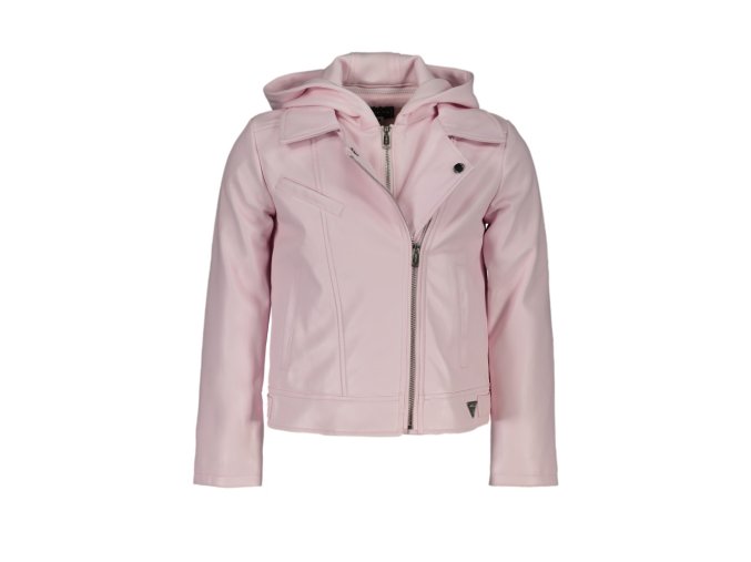 GUESS JEANS Guess Jeans Dievčenská športová bunda Pink (Veľkosť 6A, Farba ružová)