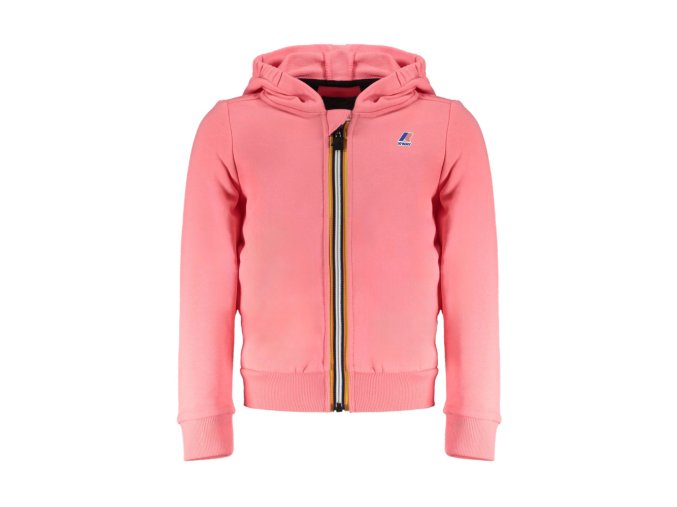 K-WAY K Way Mikina so zipsom Girl Pink (Veľkosť 4A, Farba ružová)
