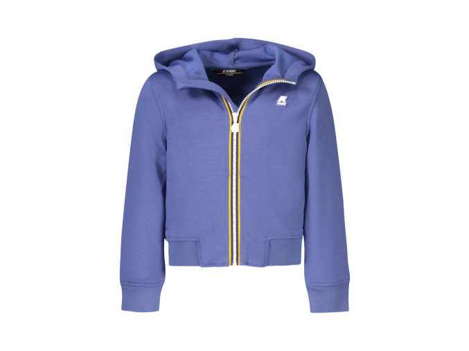 K-WAY K Way Mikina so zipsom Baby Blue (Veľkosť 10A, Farba modrá)