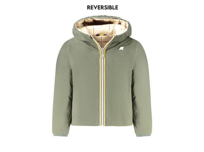 K-WAY K Way Junior Jacket Green (Veľkosť 10A, Farba zelená)