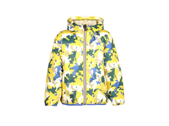 K-WAY K Way Detská bunda Yellow (Veľkosť 8A, Farba žltá)
