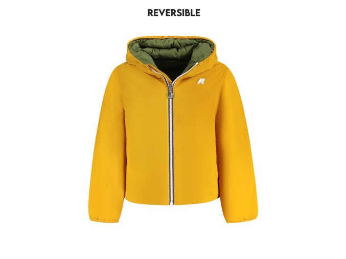 K-WAY K Way Detská bunda Yellow (Veľkosť 8A, Farba žltá)