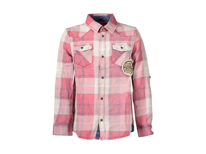 GUESS JEANS Guess Jeans Košeľa s dlhým rukávom Child Red (Veľkosť 8A, Farba červená)