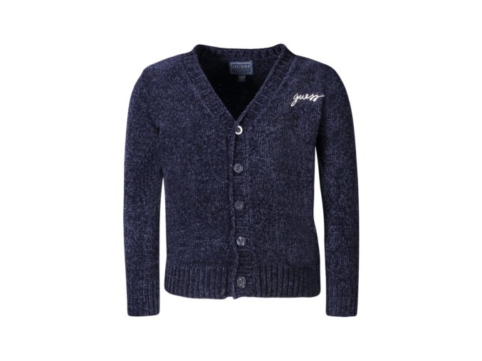 GUESS JEANS Guess Jeans Cardigan Child Blue (Veľkosť 5A, Farba modrá)
