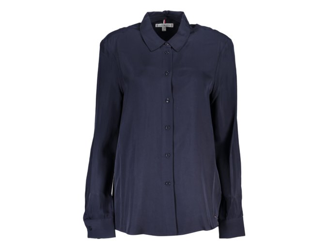 Tommy Hilfiger Štýlová Dámska Košeľa Modrá (Veľkosť 34, Farba modrá)