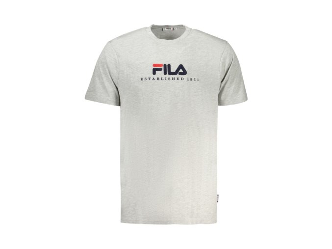 Fila Perfektné Pánske Tričko Krátky Rukáv Šedá