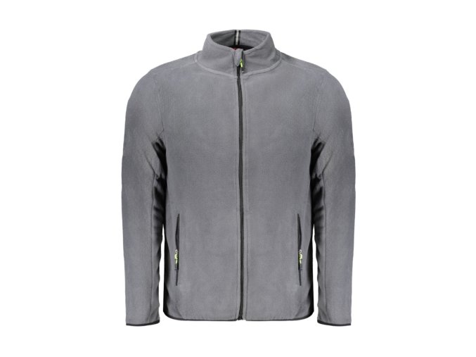 NORWAY 1963 Perfektná Pánska Mikina na zips Šedá (Veľkosť 2XL, Farba šedá)