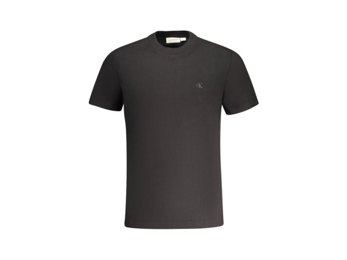 Calvin Klein Perfektné Pánske Tričko Krátky Rukáv Čierna