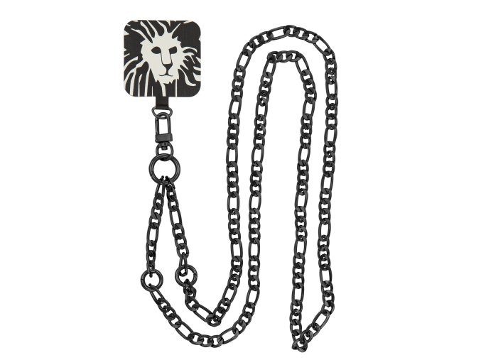 Anne Klein crossbody retiazka na mobilný telefón kovová WK/4023BKBK