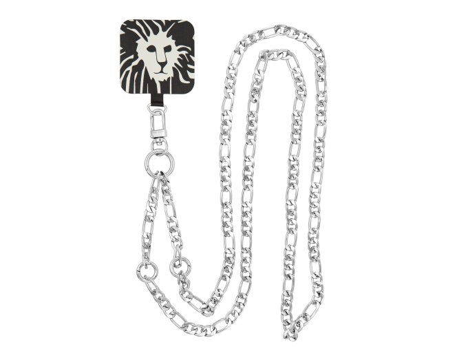 Anne Klein crossbody retiazka na mobilný telefón kovová WK/4023SVSV