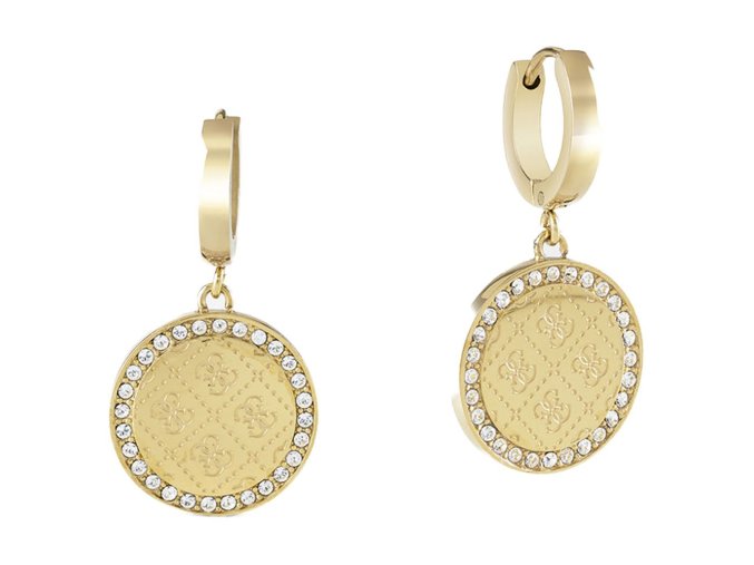 Dámske náušnice GUESS JUBE01158JWYGT-U 3CM