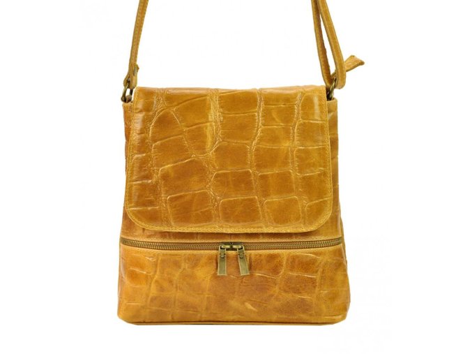 kozena damska crossbody kabelka 19 032 coco velbloud 1