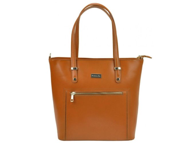 kozena damska kabelka patrizia piu 218 020 camel hneda