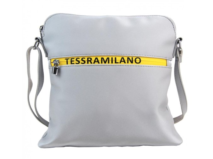 textilni crossbody damska taska 5329 bb stribrna 1