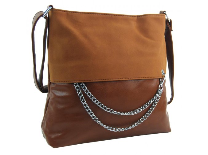 crossbody damska kabelka nh8146 hneda 2