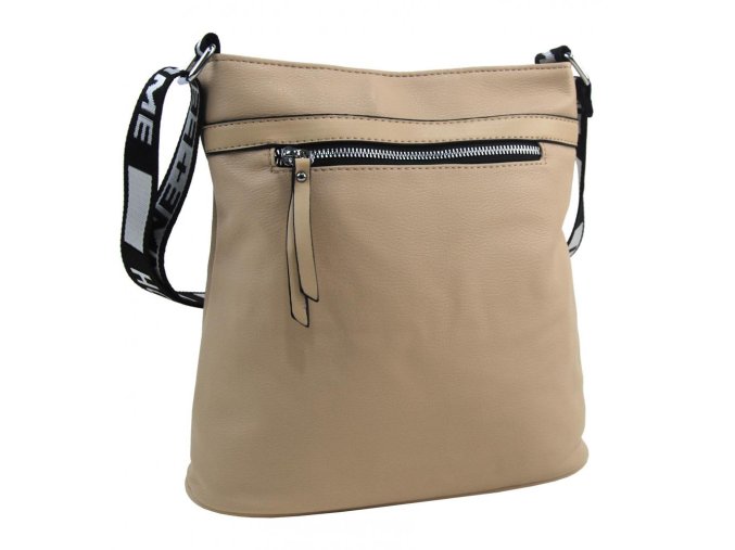 crossbody damska kabelka nh8163 bezove hneda