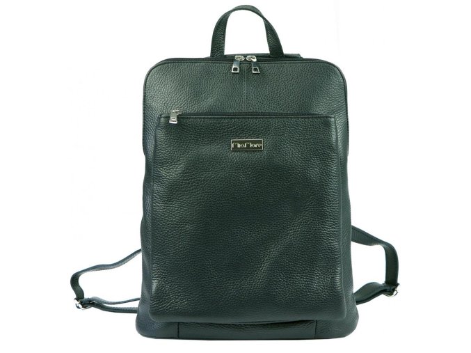 kozeny damsky batoh 01 015 tmave zeleny