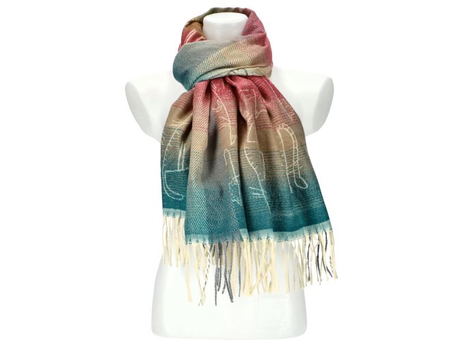 barevna zimni damska sala hw49081 m8