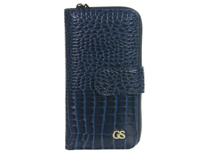 kozena damska penezenka grosso pn34 jms modra 1