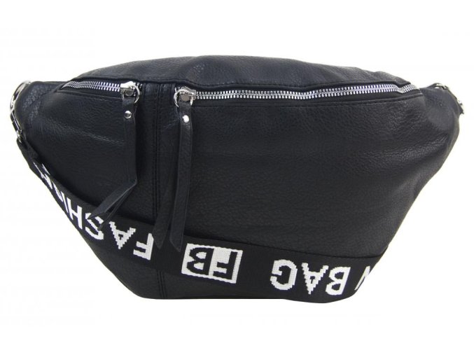 damska ledvinka fashion bag v6266 cerna