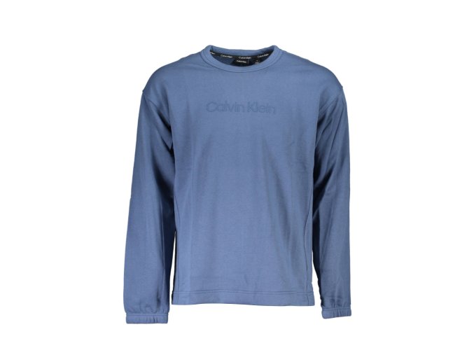 Calvin Klein Perfektná Pánska Mikina Modrá (Veľkosť XL, Farba modrá)